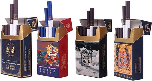 Smoking Cessation Products, Herbal Sticks, Nicotine Free, Tobacco Free, Help Stop Smoking, Smokeless Inhalers,4packs, 80 Sticks